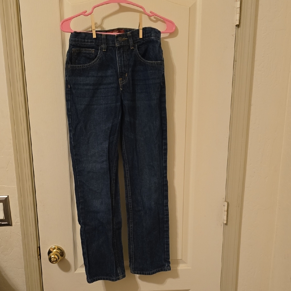 Arizona Jean Company Dark Blue Denim Jeans 14 Slim